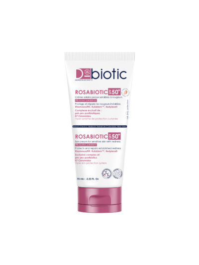 D-BIOTIC ROSABIOTIC CREME SOLAIRE SPF50+ TEINTE CLAIRE 75 ML