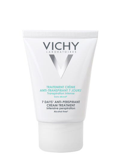 Vichy Dermo-Tolérance Traitement Crème Anti-Transpirant 7 Jours Tous Types de Peaux | 30ml