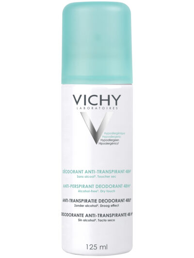 Vichy Dermo-Tolérance Déodorant Anti-Transpirant 48H Aérosol Peau Sensible | 125ml