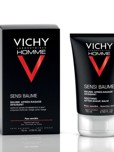 Vichy Homme Sensi-Baume Ca. Baume Après-Rasage Fortifiant Peau Sensible | 75ml