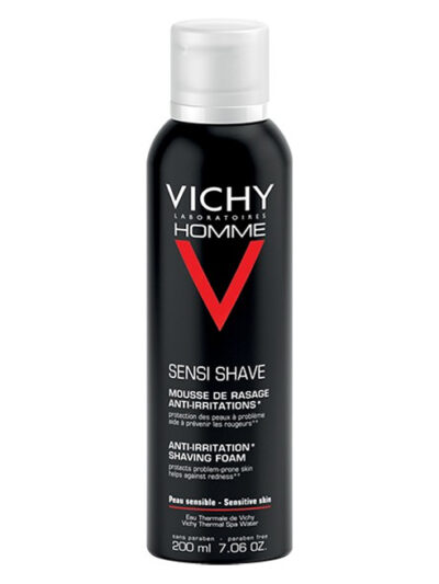 Vichy Homme Mousse à Raser Anti-Irritations Peau Sensible | 200ml