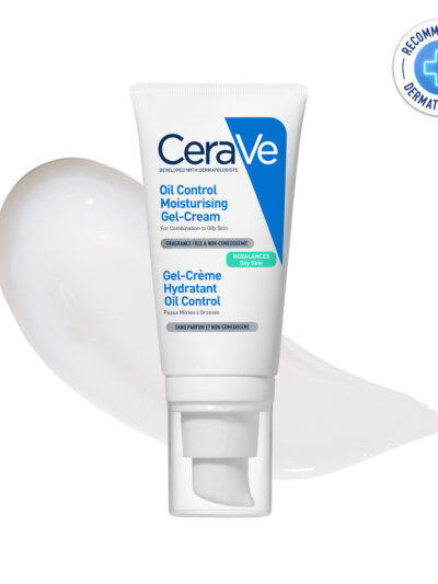 CeraVe Gel-Crème Hydratant Oil Control Visage |Peaux mixtes à grasses|52ML