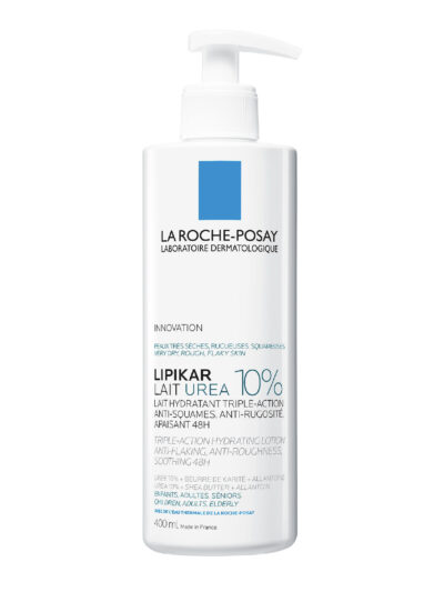 La Roche-Posay Lipikar Lait Urea 10+ | Peaux Sèches et Rugueuses | 400ml
