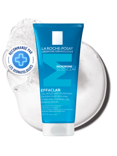 La Roche Posay Effaclar +M Gel Moussant Purifiant Nettoyant | Peaux grasses à tendance acnéique |200ML