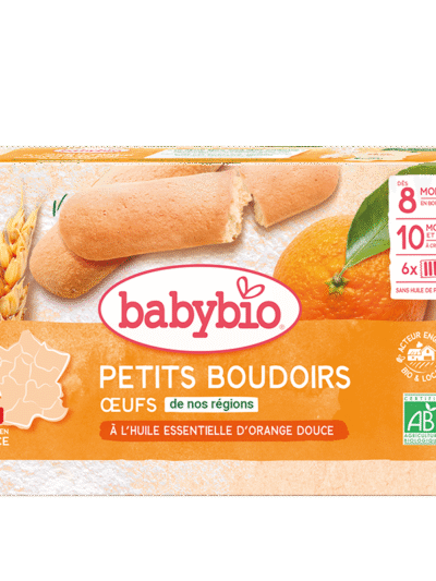 BABYBIO BOUDOIRS FLEURS D’ORANGER 120G