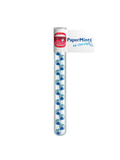 PAPERMINTS COOL CAPS MENTHE BOITE 18U