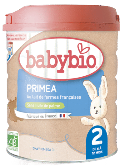 BABYBIO LAIT INFANTILE PRIMEA 2 800G