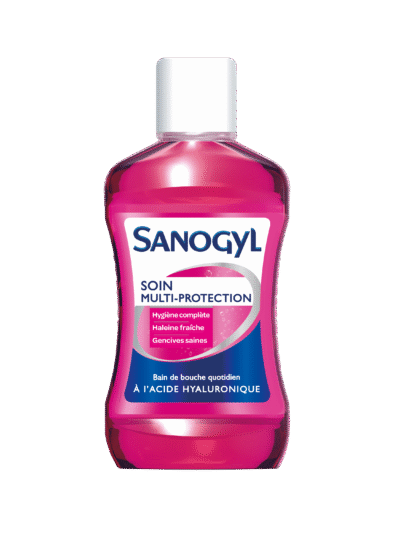 SANOGYL BAIN DE BOUCHE MULTIPROTECTION A L’ACIDE HYALURONIQUE FL 500 ML