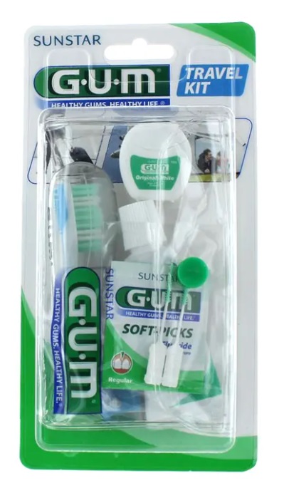 Kit de voyage (B.A.D+ Fil dentaire + dentifrice Original white)