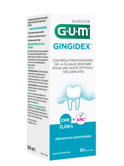Bains de Bouche   Gingidex 300ml (Gensives fragiles)