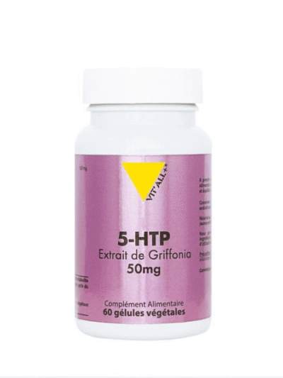 VIT’ALL+ 5HTP EXTRAIT DE GRIFFONIA 50MG