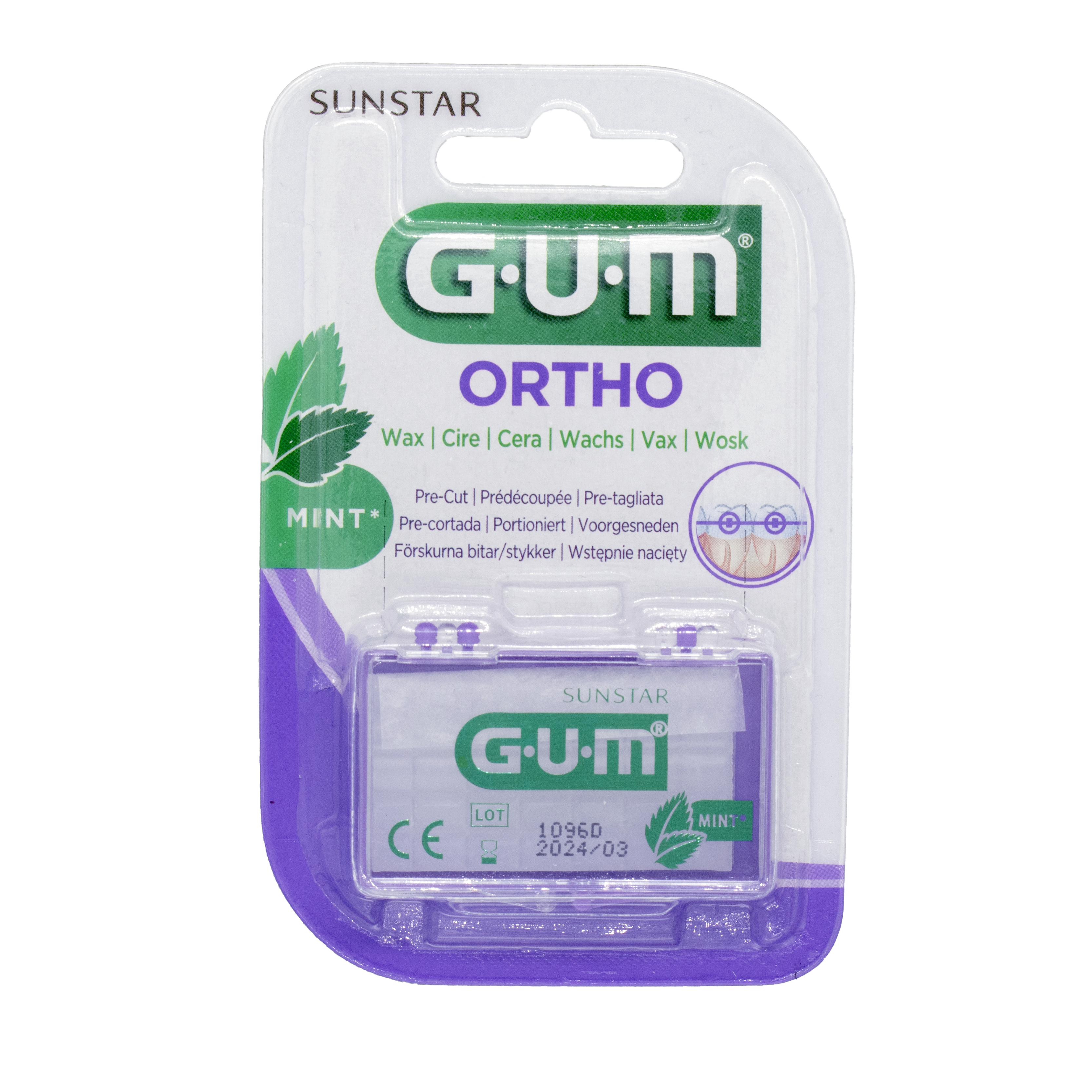 Cire de Protection Orthodontique Mentholée