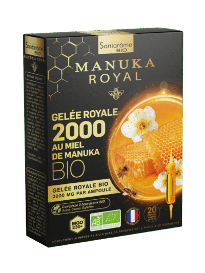 SANTAROME GELEE ROYAL MIEL MANUKA 2000MG 20 AMPOULES