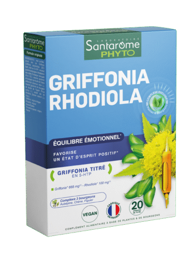 SANTAROME GRIFFONIA RHODIOLA 20AMPOULES