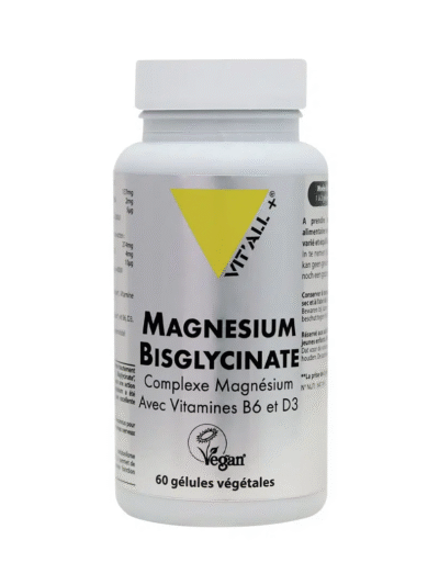 VIT’ALL+ MAGNESIUM BISGLYCINATE 60GEL